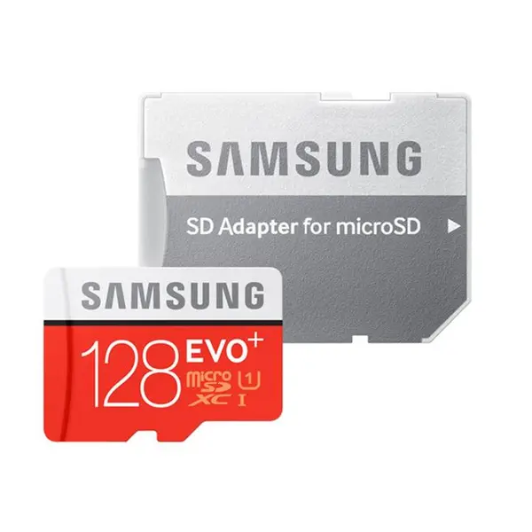 کارت حافظه microSDHC سامسونگ مدل Evo Plus کلاس 10 استاندارد UHS-I U1 سرعت 95MBps همراه با آداپتور SD ظرفیت 128 گیگابایت Samsung Evo Plus UHS-I U1 Class 10 95MBps microSDHC With Adapter - 128GB