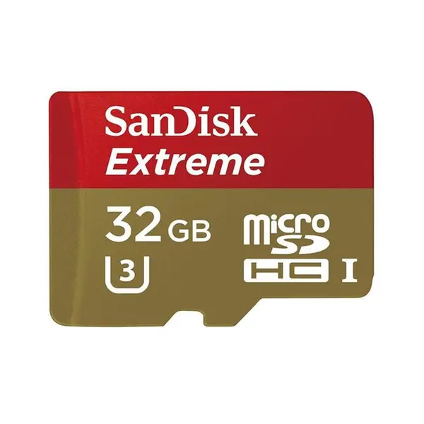 کارت حافظه microSDHC سن دیسک مدل Extreme V30 کلاس A1 استاندارد UHS-I U3 سرعت 100MBps 667X همراه با آداپتور SD ظرفیت 32 گیگابایت Sandisk Extreme V30 UHS-I U3 Class A1 100MBps 667X microSDHC With Adapter 32GB - 3