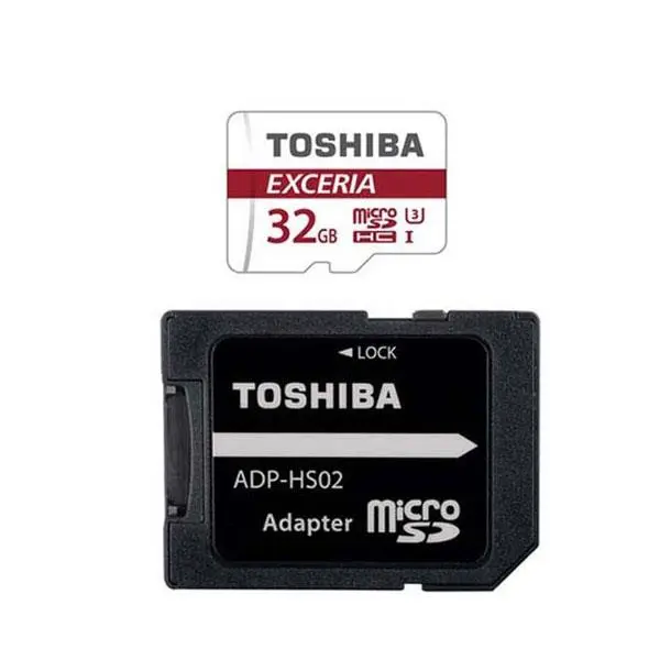 کارت حافظه microSDHC توشیبا مدل M301 کلاس 10 استاندارد UHS-I U3 سرعت 48MBps ظرفیت 32 گیگابایت Toshiba EXCERIA M301-EA UHS-I U1 Class 10 - 32GB