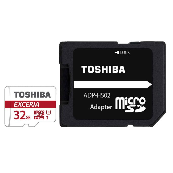 کارت حافظه microSDHC توشیبا مدل M301 کلاس 10 استاندارد UHS-I U3 سرعت 48MBps ظرفیت 32 گیگابایت Toshiba EXCERIA M301-EA UHS-I U1 Class 10 - 32GB