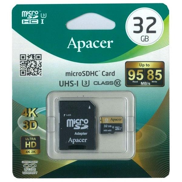 کارت حافظه‌ microSDHC ای دیتا مدل Premier کلاس 10 استاندارد UHS-I U1 سرعت 30MBps همراه با آداپتور تبدیل ظرفیت 32 گیگابایت Adata Premier UHS-I Class 10 30MBps microSDHC With Adapter - 32GB