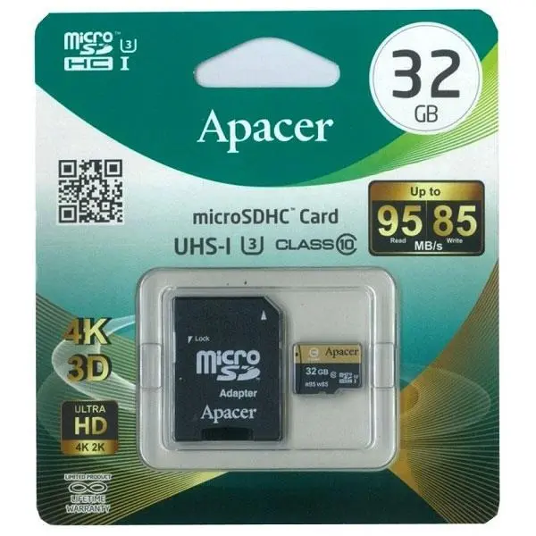 کارت حافظه microSDHC ای دیتا مدل Premier کلاس 10 استاندارد UHS-I U1 سرعت 30MBps همراه با آداپتور تبدیل ظرفیت 32 گیگابایت Adata Premier UHS-I Class 10 30MBps microSDHC With Adapter - 32GB