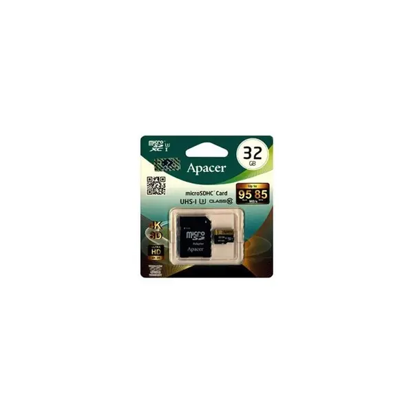 کارت حافظه microSDHC ای دیتا مدل Premier کلاس 10 استاندارد UHS-I U1 سرعت 30MBps همراه با آداپتور تبدیل ظرفیت 32 گیگابایت Adata Premier UHS-I Class 10 30MBps microSDHC With Adapter - 32GB