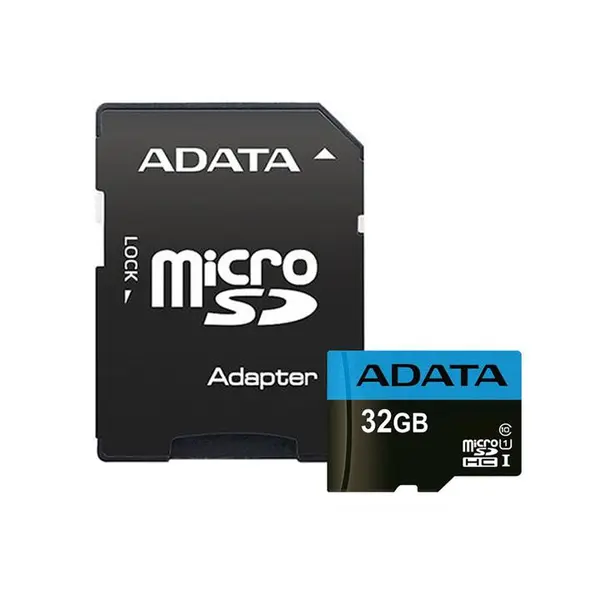 کارت حافظه microSDHC ای دیتا مدل Premier کلاس 10 استاندارد UHS-I U1 سرعت 100MBps ظرفیت 32 گیگابایت به همراه آداپتور SD -
