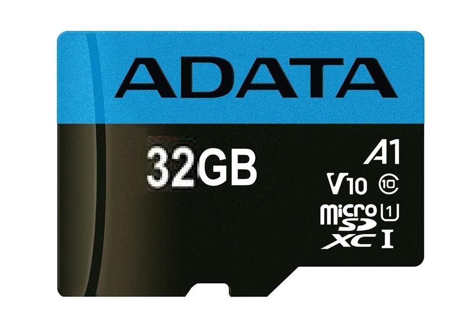 کارت حافظه microSDHC ای دیتا مدل Premier V10 A1 کلاس 10 استاندارد UHS-I سرعت 100MBps ظرفیت 32 گیگابایت ADATA Premier V10 A1 UHS-I Class 10 100MBps microSDHC 32GB
