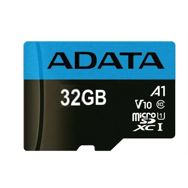 کارت حافظه microSDHC ای دیتا مدل Premier V10 A1 کلاس 10 استاندارد UHS-I سرعت 100MBps ظرفیت 32 گیگابایت ADATA Premier V10 A1 UHS-I Class 10 100MBps microSDHC 32GB