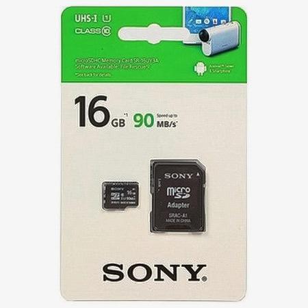 کارت حافظه microSDHC سونی Sony SR-16UY سبز 16 گیگ