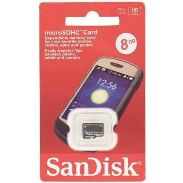 کارت حافظه microSDHC سن دیسک مدل Ultimate سرعت 70MBps ظرفیت 8 گیگابایت SanDisk Ultimate 70MBps microSDHC - 8GB - 2