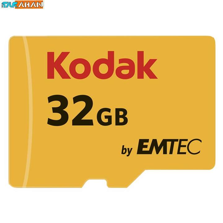 کارت حافظه microSDHC کداک مدل UHS-I U1 کلاس 10 سرعت 85MBps همراه با آداپتور ظرفیت 32 گیگابایت Kodak UHS-I U1 Class 10 85MBps microSDHC With Adapter - 32GB