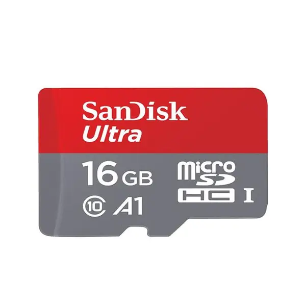 کارت حافظه microSDHC سن دیسک مدل Ultra A1 کلاس 10 استاندارد UHS-I U1 سرعت 98MBps ظرفیت 16 گیگابایت SanDisk Ultra 16GN6MN 98MB/s microS