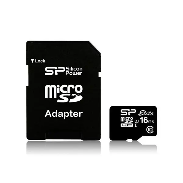 کارت حافظه و رم مموری MicroSD SILICON POWER ELITE 16GB -C10 - 5