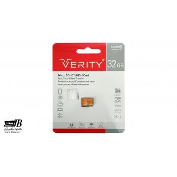 کارت حافظه MicroSD وریتی مدل U1 95 MB/s 633X ظرفیت 32 گیگابایت