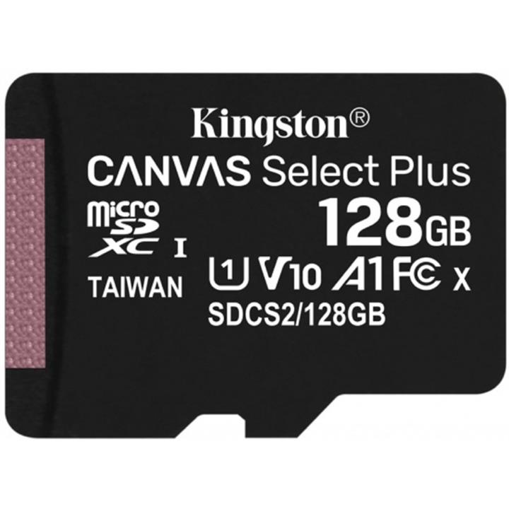 کارت حافظه microSDXC کینگستون مدل CANVAS کلاس 10 استاندارد UHS-I U1 سرعت 100MBps ظرفیت 128 گیگابایت -