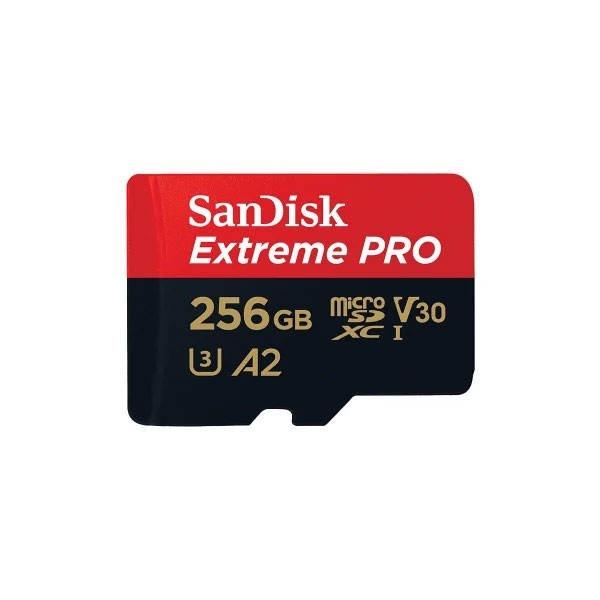 کارت حافظه microSDXC سن دیسک مدل Extreme PRO کلاس A2 استاندارد UHS-I U3 سرعت 170MBs ظرفیت 256 گیگابایت -