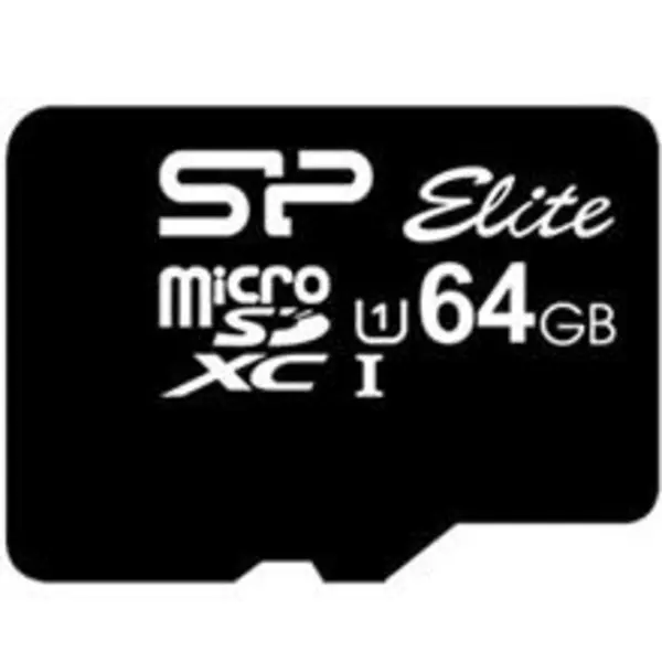 کارت حافظه microSDXC سیلیکون پاور مدل Elite کلاس 10 استاندارد UHS-I U1 سرعت 85MBps ظرفیت 64 گیگابایت Silicon Power Elite UHS-I U1 Class 10 85MBps microSDXC - 64GB - 5