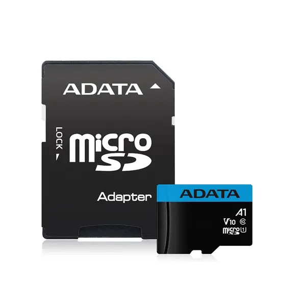 کارت حافظه microSDXC ای دیتا مدل Premier V10 A1 کلاس 10 استاندارد UHS-I سرعت 100MBps ظرفیت 256 گیگابایت ADATA Premier V10 A1 UHS-I Class 10 100MBps microSDXC 256GB
