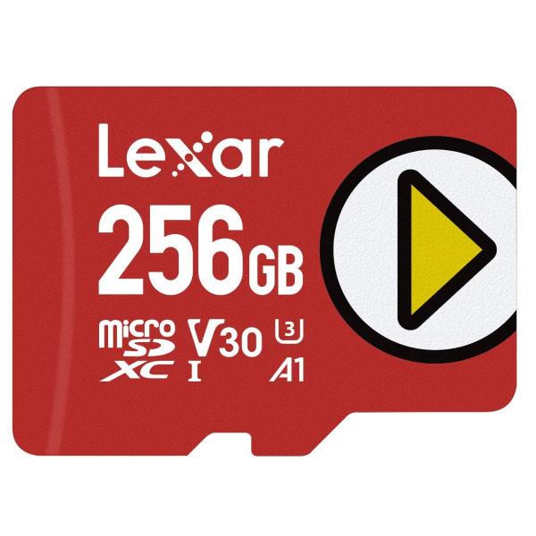 کارت حافظه microSDXC لکسار مدل PLAY کلاس 10 U3 استاندارد UHS-I سرعت 150MBps ظرفیت 256 گیگابایت -