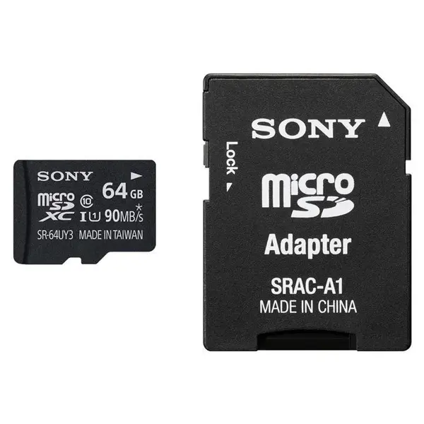 کارت حافظه microSDXC سونی مدل SR-64UY3A کلاس 10 استاندارد UHS-I U1 سرعت 90MBps ظرفیت 64 گیگابایت همراه با آداپتور SD Sony SR-64UY3A UHS-I U1 Class 10 90MBps microSDXC With Adapter 64GB - 5