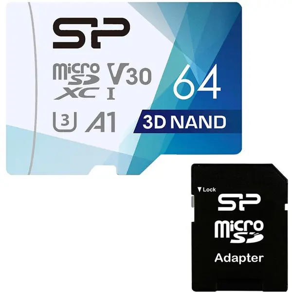 کارت حافظه microSDXC سیلیکون پاور مدل Superior Pro کلاس 10 استاندارد UHS-I U3 سرعت 100MBps ظرفیت 64 گیگابایت به همراه آداپتور SD Silicon Power Superior Pro UHS-I U3 Class 10 100MBps microSDXC 64GB with SD Adapter - 5