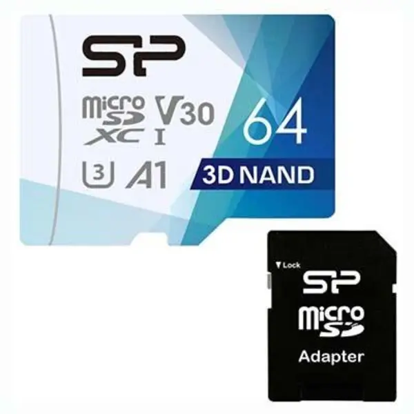 کارت حافظه microSDXC سیلیکون پاور مدل Superior Pro کلاس 10 استاندارد UHS-I U3 سرعت 100MBps ظرفیت 64 گیگابایت به همراه آداپتور SD Silicon Power Superior Pro UHS-I U3 Class 10 100MBps microSDXC 64GB with SD Adapter - 3