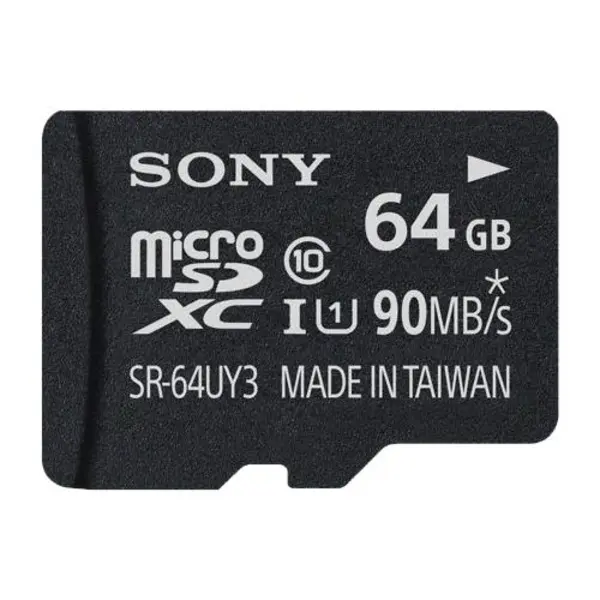 کارت حافظه microSDXC سونی مدل SR-64UY3A کلاس 10 استاندارد UHS-I U1 سرعت 90MBps ظرفیت 64 گیگابایت همراه با آداپتور SD Sony SR-64UY3A UHS-I U1 Class 10 90MBps microSDXC With Adapter 64GB - 3