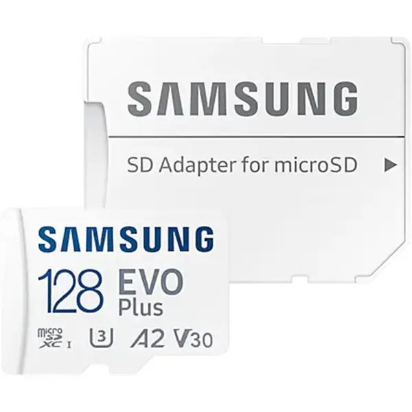 کارت حافظه MicroSDXC سامسونگ مدل Samsung EVO Plus UHS-I U3 A2 V30 ظرفیت 128 گیگابایت -