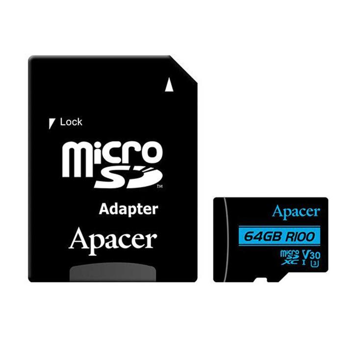 کارت حافظه microSDXC سیلیکون پاور مدل Superior Pro کلاس 10 استاندارد UHS-I U3 سرعت 100MBps ظرفیت 64 گیگابایت به همراه آداپتور SD Silicon Power Superior Pro UHS-I U3 Class 10 100MBps microSDXC 64GB with SD Adapter
