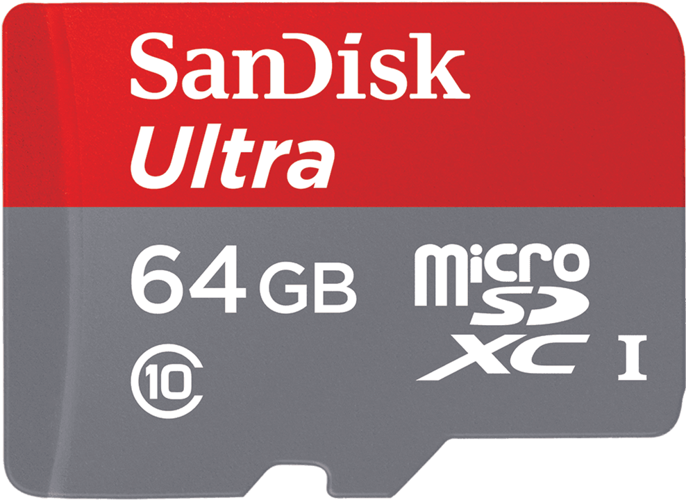 کارت حافظه microSDXC سن دیسک مدل Ultra  کلاس10 و A1 استاندارد UHS-I U1 سرعت 100MBps 667X همراه با آداپتور SD ظرفیت 64 گیگابایت Sandisk Ultra UHS-I U1 Class 10 And A1 100MBps 667X microSDXC With Adapter 64GB