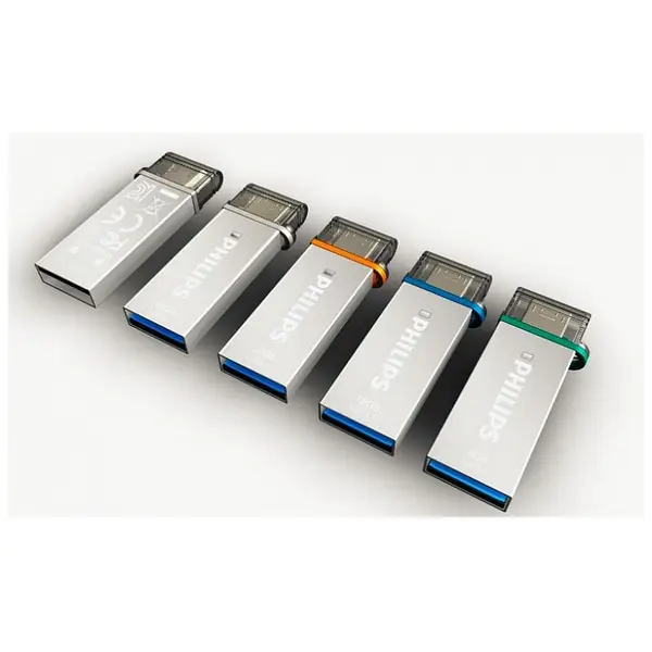 فلش مموری فیلیپس MONO OTG USB3.0 – 64GB Philips MONO OTG USB 3.0 Flash Memory - 64GB