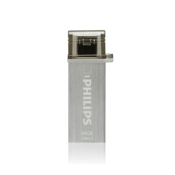فلش مموری فیلیپس MONO OTG USB3.0 – 64GB Philips MONO OTG USB 3.0 Flash Memory - 64GB