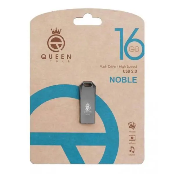 فلش مموری کوئین تک مدل NOBLE ظرفیت 16 گیگابایت Queen tech NOBLE Flash Memory 16GB - 4