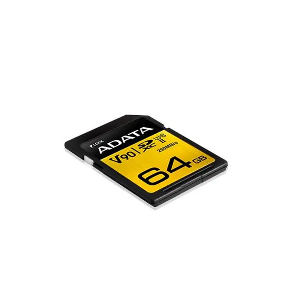 کارت حافظه فلش ای دیتا Premier ONE UHS-II U3 V90 Class 10 290MBps 64GB SDXC Memory Cards ADATA Premier ONE UHS-II U3 V90 Class 10 290MBps 64GB SDXC - 4