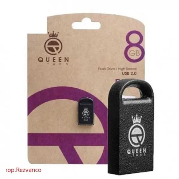 فلش QUEEN TECH مدل FACT ظرفیت 8 گیگابایت - 2