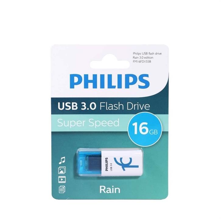 فلش مموری  فیلیپس مدل Rain03 ظرفیت 16 گیگابایت philips Rain03 Flash Memory -16GB