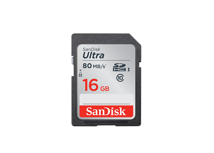 کارت حافظه و رم مموری SanDisk 16GB Ultra SDHC SD 533X 80MB/s C10