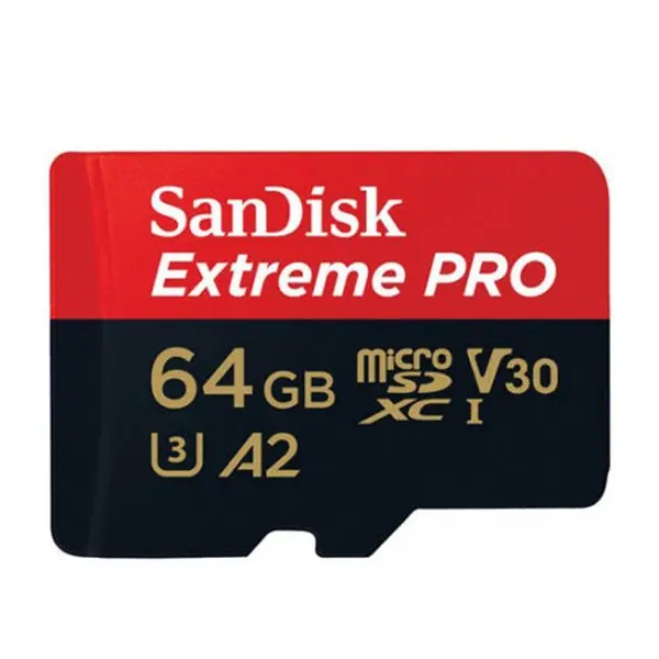 کارت حافظه Sandisk Extreme Pro Micro SD 64GB 170MB/S A2 SanDisk 64GB Extreme PRO 170MB/s SD Card - 5