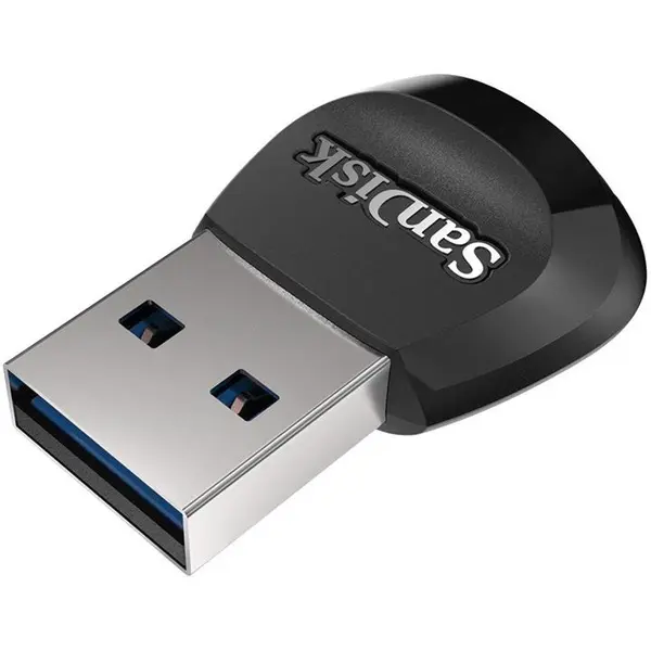کارت میکرو اس دی SanDisk Extreme microSD Card 256GB SanDisk Extreme 256GB microSD UHS-I Card with Adapter - 160MB/s with SanDisk MobileMate USB 3.0 microSD Card Reader - 2