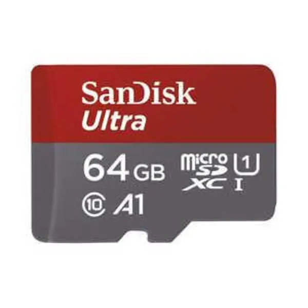 کارت حافظه سن دیسک مدل SanDisk Ultra microSDXC A1 UHS-I Card 64GB 120MB/s بدون آداپتور microSD 64gb Ultra A1