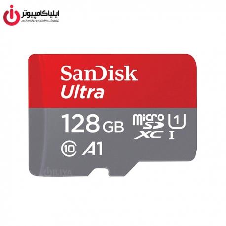 کارت حافظه سن دیسک مدل SanDisk Ultra microSDXC A1 UHS-I Card 128GB 120MB/s بدون آداپتور microSD Ultra 128gb  120MBps