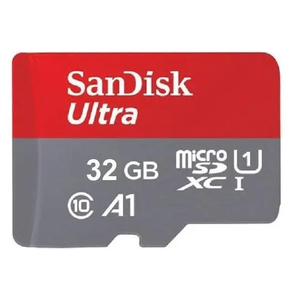 کارت حافظه سن دیسک مدل SanDisk Ultra microSDHC A1 UHS-I Card 32GB 120MB/s بدون آداپتور Sandisk Ultra A1 32GB UHS-I Class 10 120MBps microSDHC Card