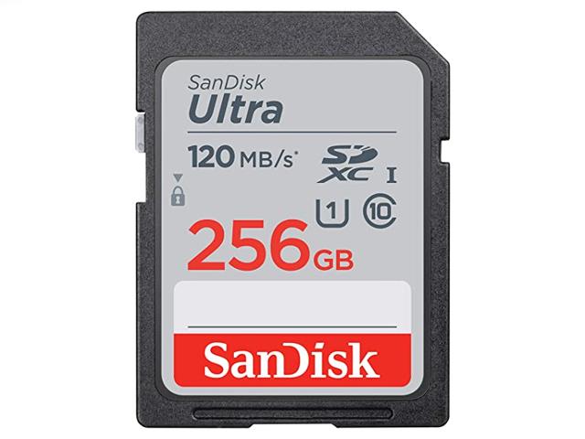 کارت حافظه SANDISK مدل Ultra سری SDSDUN4-256G-GN6IN SanDisk Ultra UHS-I U1 Class 10 120MBps SDHC - 256GB