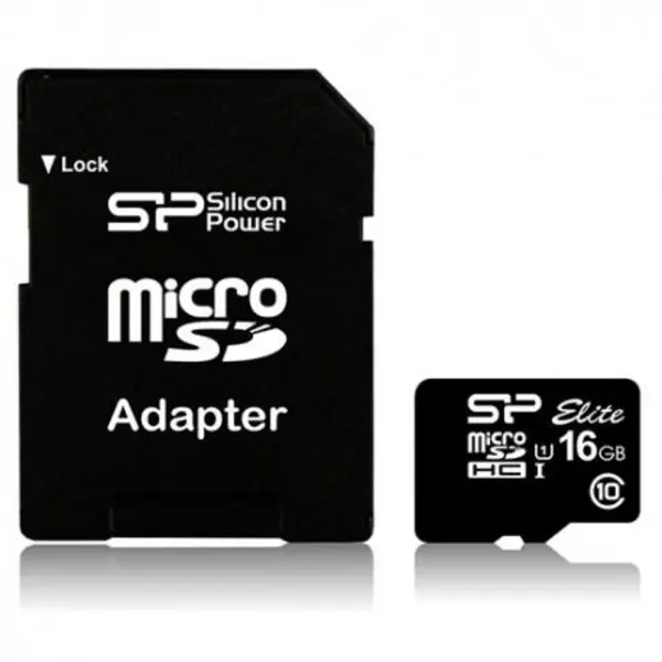 کارت حافظه میکرو SD سیلیکون پاور الیت کلاس 10 - 16 گیگابایت با آداپتور Silicon Power Elite microSDHC UHS-I Class 10 - 16GB With Adapter - 3