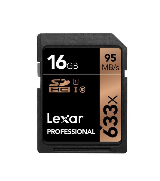 کارت حافظه SDHC لکسار مدل Professional کلاس 10 استاندارد UHS-I U1 سرعت 95MBps ظرفیت 16 گیگابایت Lexar Professional UHS-I U1 Class 10 95MBps SDHC - 16GB