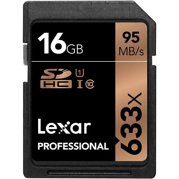 کارت حافظه SDHC لکسار مدل Professional کلاس 10 استاندارد UHS-I U1 سرعت 95MBps ظرفیت 16 گیگابایت Lexar Professional UHS-I U1 Class 10 95MBps SDHC - 16GB