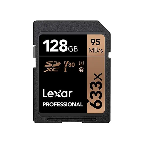 کارت حافظه SDHC لکسار مدل Professional کلاس 10 استاندارد UHS-I U1 سرعت 95MBps ظرفیت 128 گیگابایت Lexar Professional UHS-I U1 Class 10 95MBps SDHC - 128GB