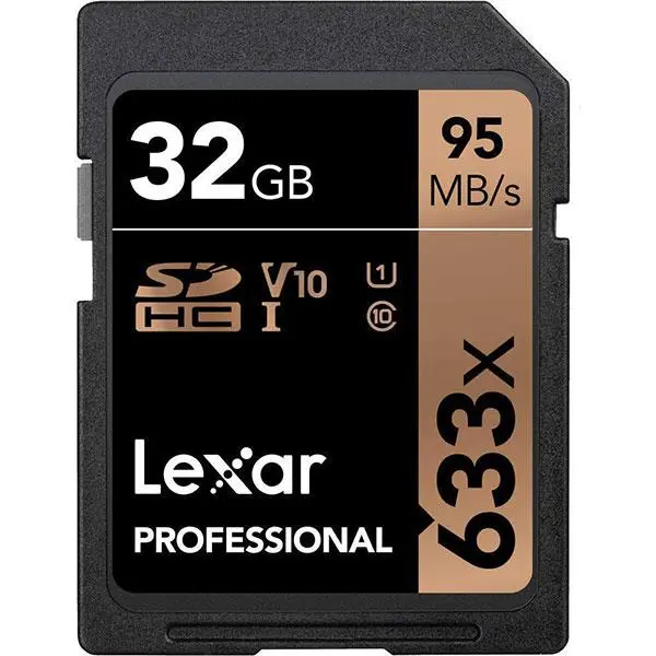 کارت حافظه SDHC لکسار مدل Professional کلاس 10 استاندارد UHS-I U1 سرعت 95MBps ظرفیت 32 گیگابایت Lexar Professional UHS-I U1 Class 10 95MBps SDHC - 32GB