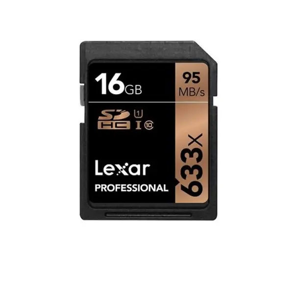 کارت حافظه SDHC لکسار مدل Professional کلاس 10 استاندارد UHS-I U1 سرعت 95MBps ظرفیت 16 گیگابایت Lexar Professional UHS-I U1 Class 10 95MBps SDHC - 16GB
