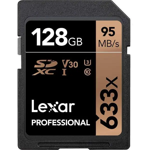 کارت حافظه SDHC لکسار مدل Professional کلاس 10 استاندارد UHS-I U1 سرعت 95MBps ظرفیت 128 گیگابایت Lexar Professional UHS-I U1 Class 10 95MBps SDHC - 128GB