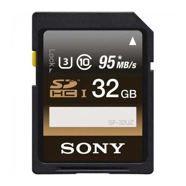 کارت حافظه SDHC سونی مدل SF-32UZ کلاس 10 استاندارد UHS-I U3سرعت 95MBps ظرفیت 32 گیگابایت -