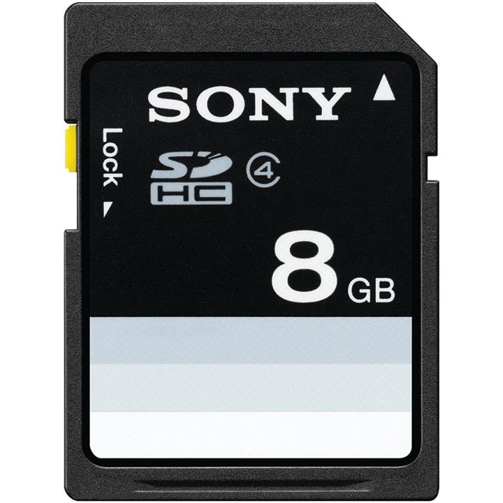 کارت حافظه SDHC سونی مدل SF-8N4 کلاس 4 ظرفیت 8 گیگابایت Sony SF-8N4 Class 4 SDHC - 8GB
